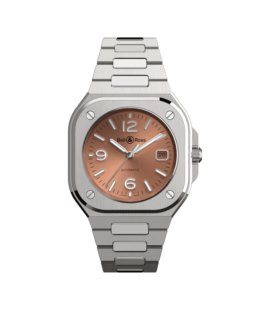 Bell & Ross BR 05 Urban Copper Brown Steel BR05A.BR.ST.SST Erkek Kol Saati