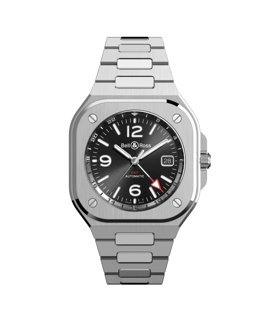 Bell & Ross BR 05 Urban GMT Black BR05G.BL.ST.SST Erkek Kol Saati
