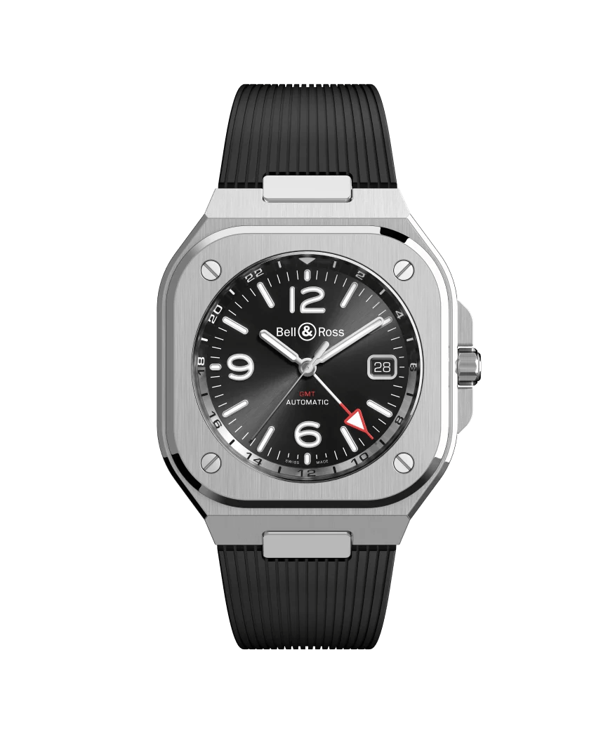 Bell & Ross BR 05 Urban GMT Black BR05G.BL.ST.SRB Erkek Kol Saati
