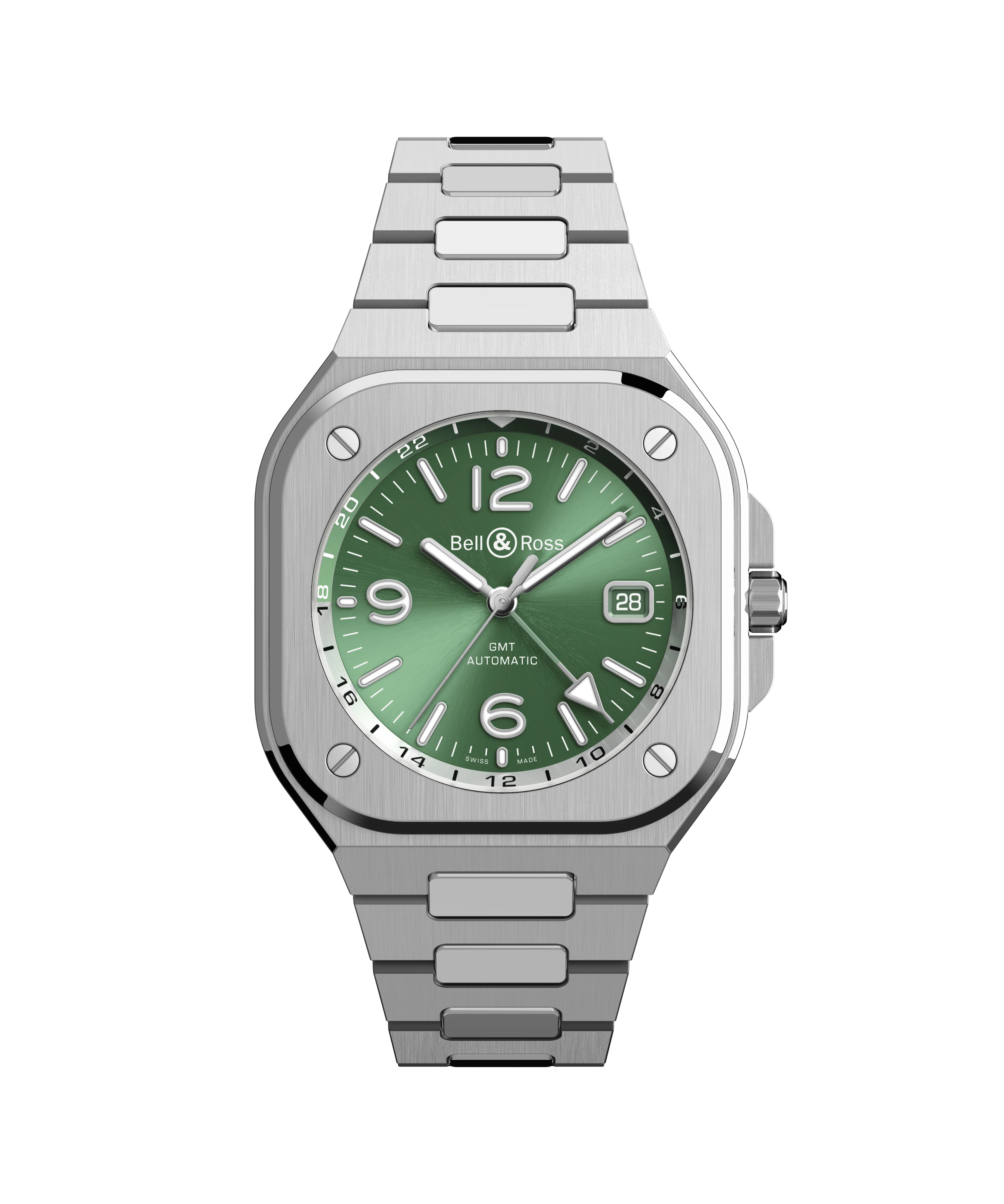 Bell & Ross BR 05 Urban GMT Sky Blue BR05G.GN.ST.SST Erkek Kol Saati