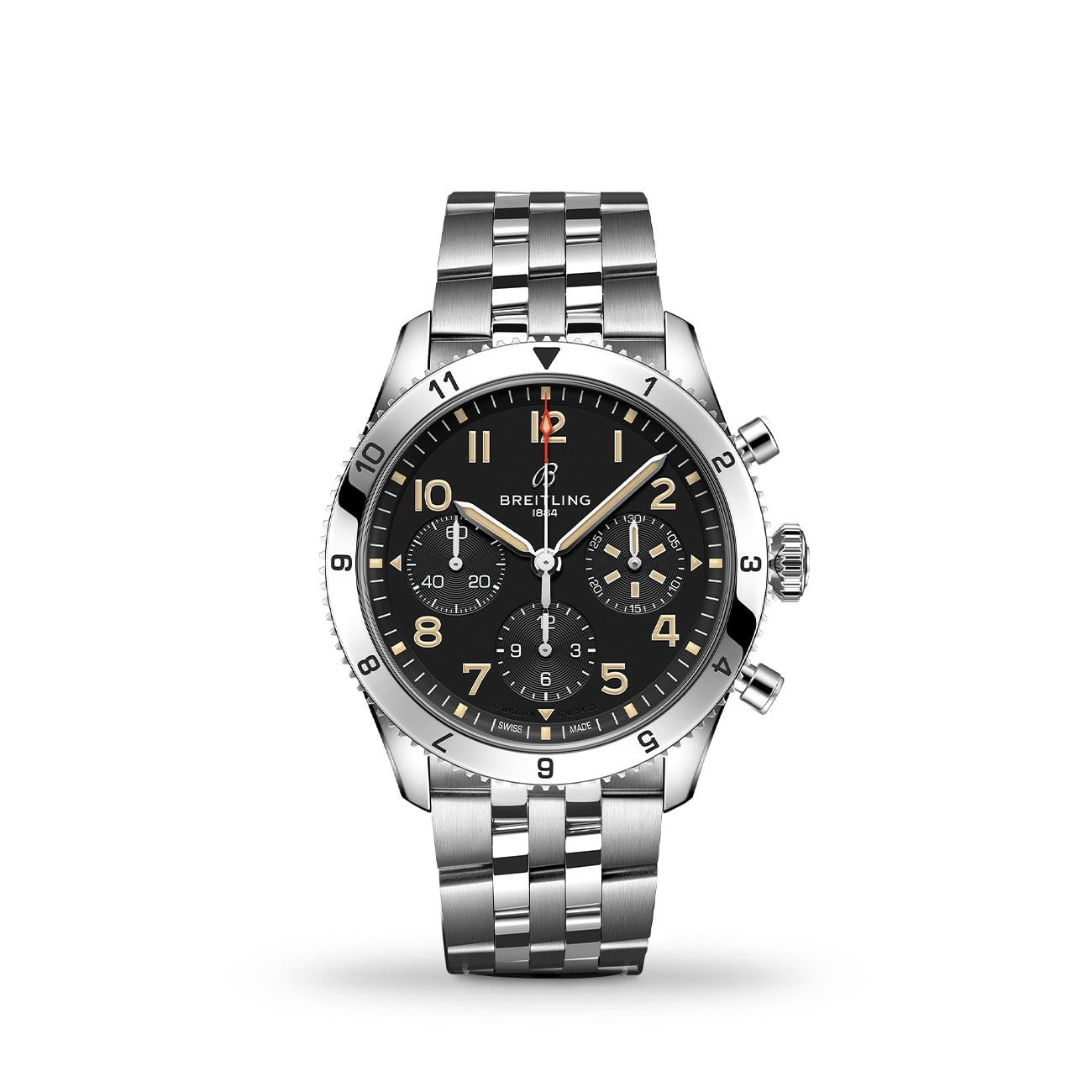 Breitling Classic AVI Chronograph 42 P-51 Mustang A233803A1B1A1 Erkek Kol Saati
