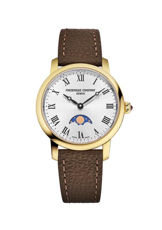 Frederique Constant Slimline Moonphase FC-206RS1S5 Kadın Kol Saati