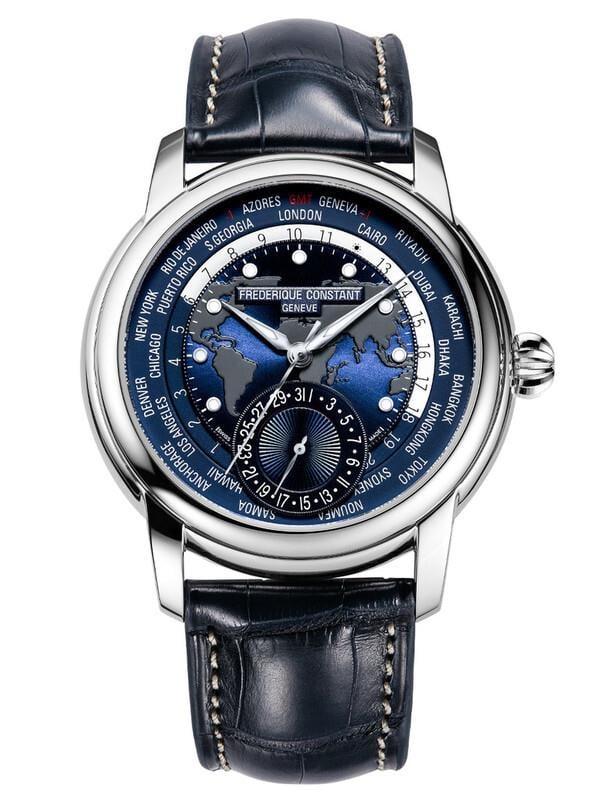 Frederique Constant Worldtimer Manufacture FC-718NWM4H6 Erkek Kol Saati