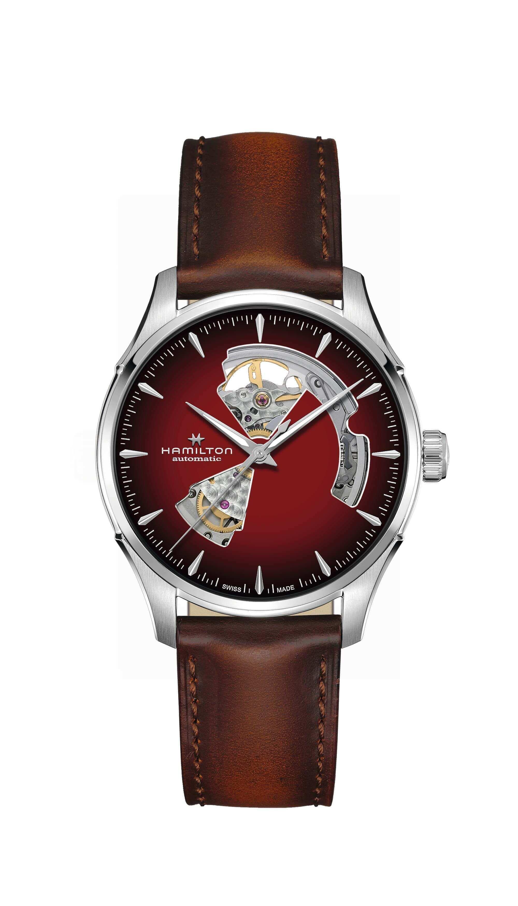 Hamilton Jazzmaster Open Heart  H32675570 Erkek Kol Saati
