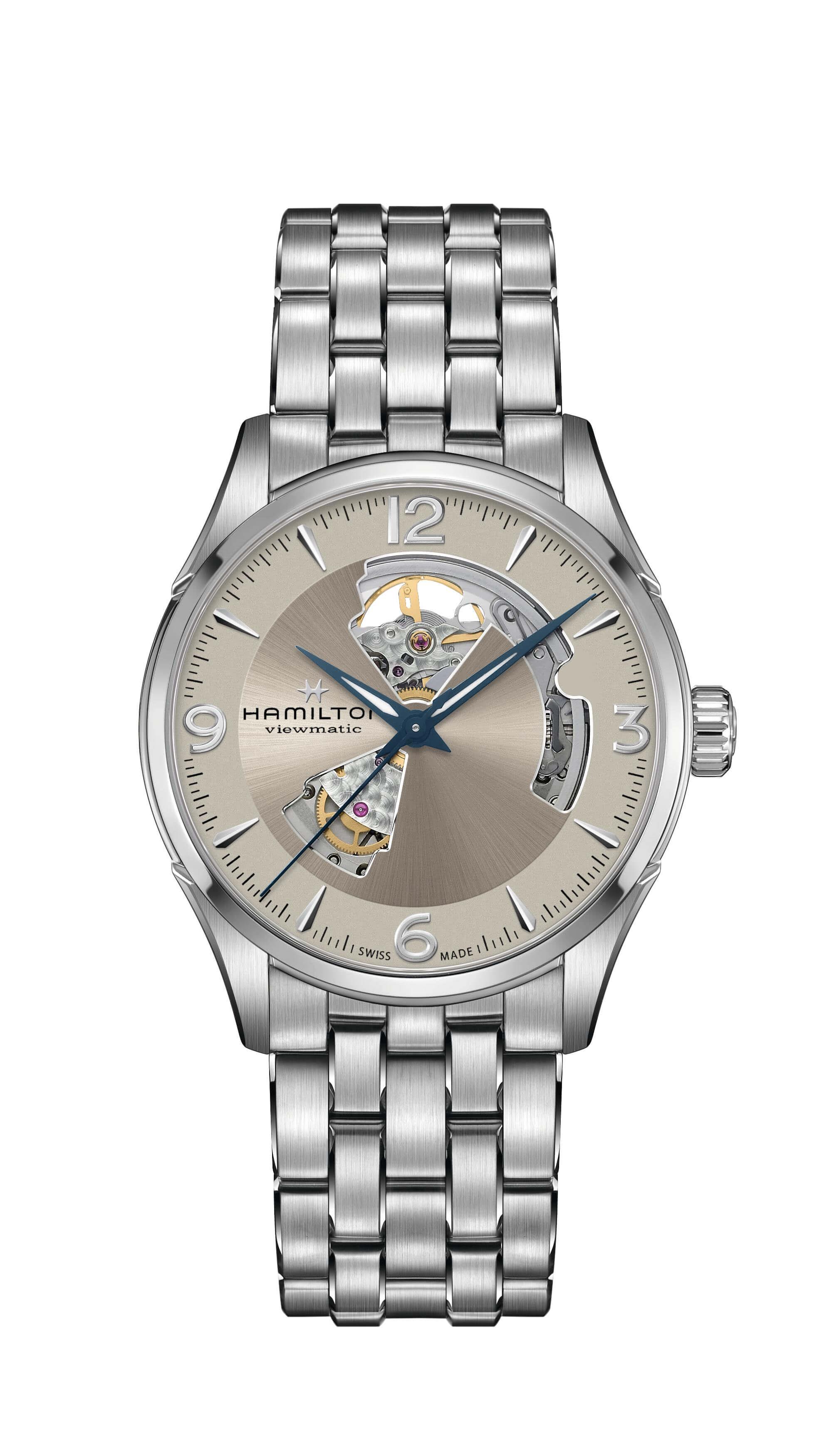 Hamilton Jazzmaster Open Heart  H32705121 Erkek Kol Saati