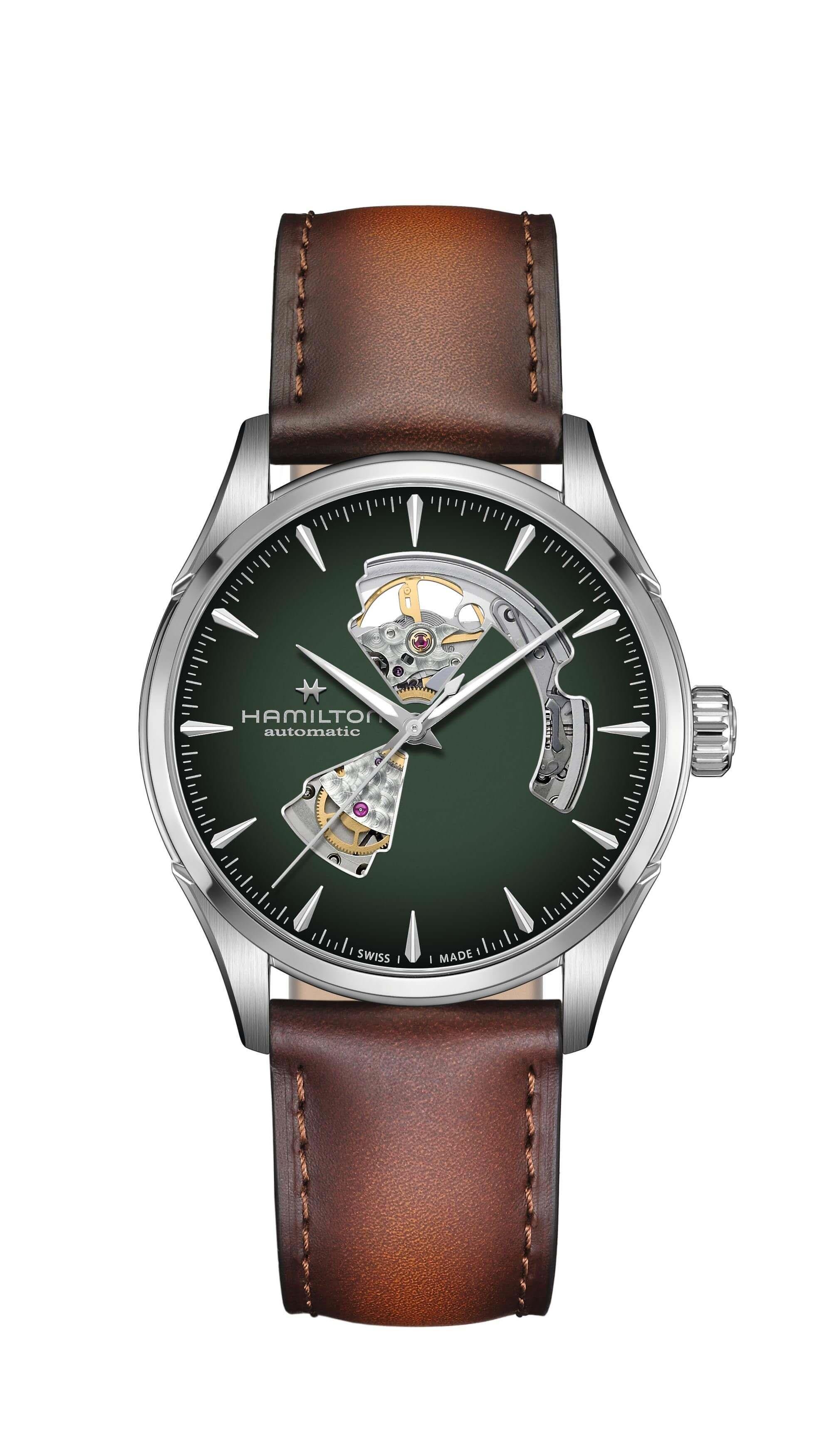 Hamilton Jazzmaster Open Heart  H32705560 Erkek Kol Saati