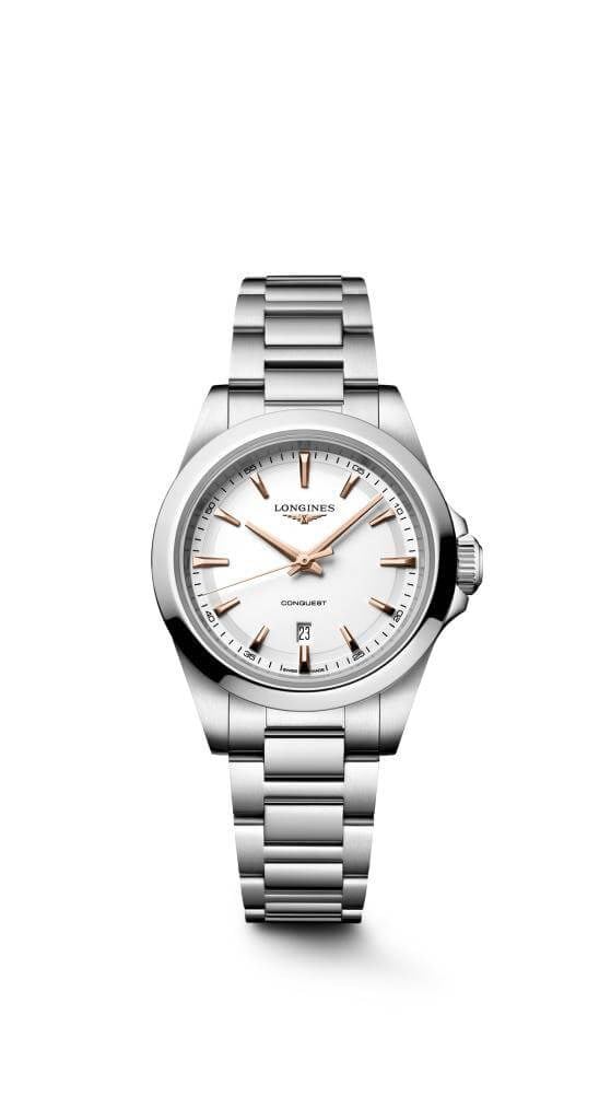 Longines Conquest 30mm Quartz L33504186 Kadın Kol Saati L3.350.4.18.6