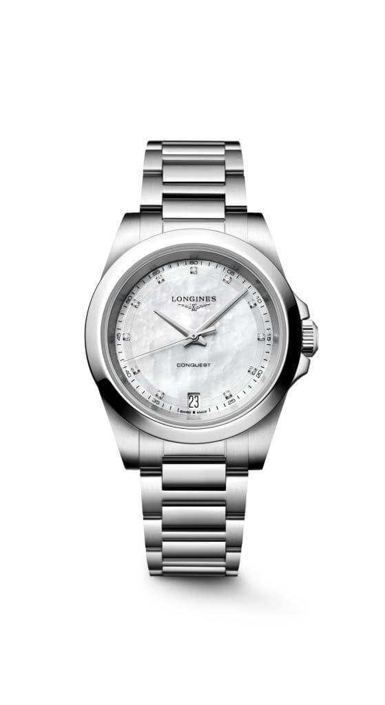 Longines Conquest 34mm Quartz L34604876 Kadın Kol Saati L3.460.4.87.6