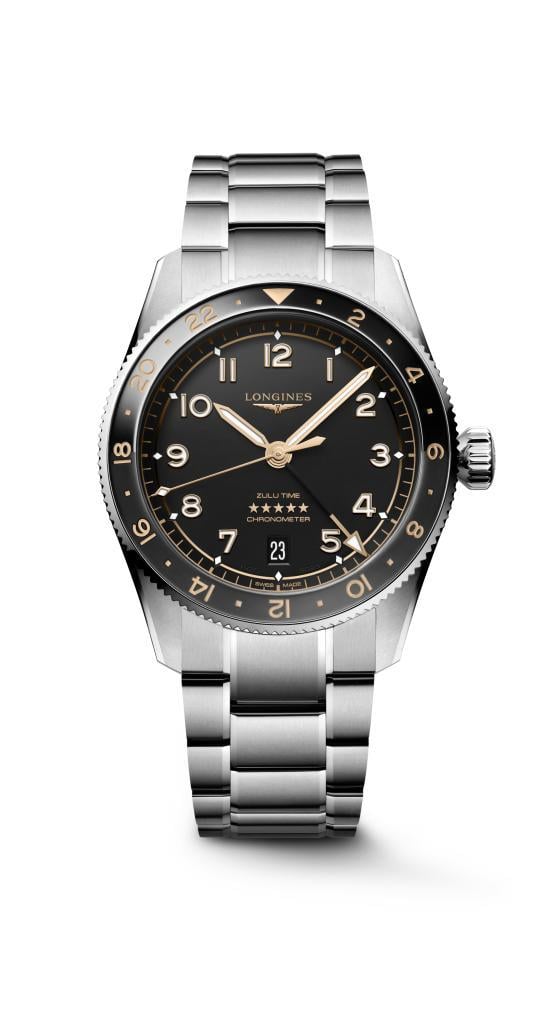 Longines Spirit Zulu Time L38024506 Erkek Kol Saati L3.802.4.50.6