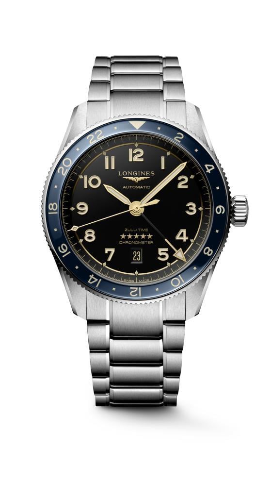 Longines Spirit Zulu Time L38124606 Erkek Kol Saati L3.812.4.60.6