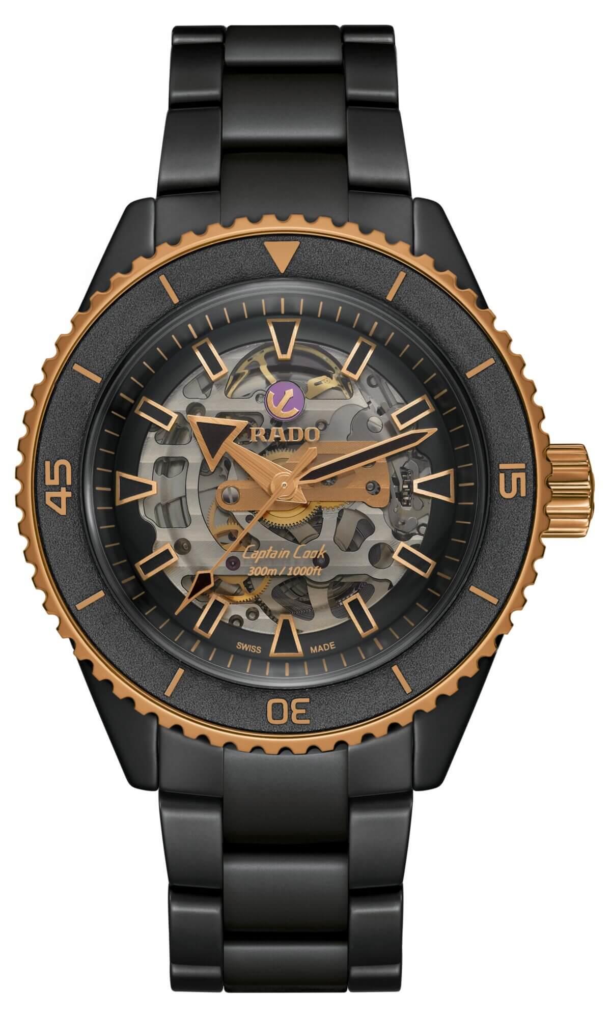 Rado Captain Cook High-Tech Ceramic Skeleton R32192152 Erkek Kol Saati