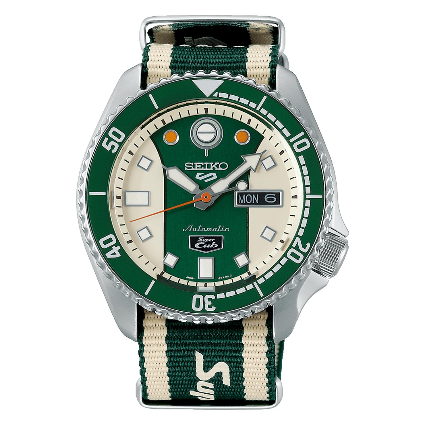 Seiko 5 Honda Super Cub Limited Edition SRPJ49K Kol Saati