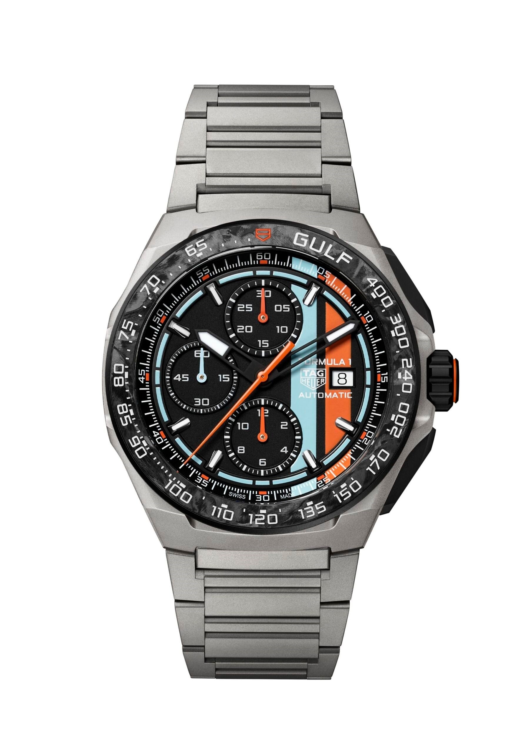 TAG Heuer Formula1 Chronograph X GULF CBZ208B.BF0009 Erkek Kol Saati