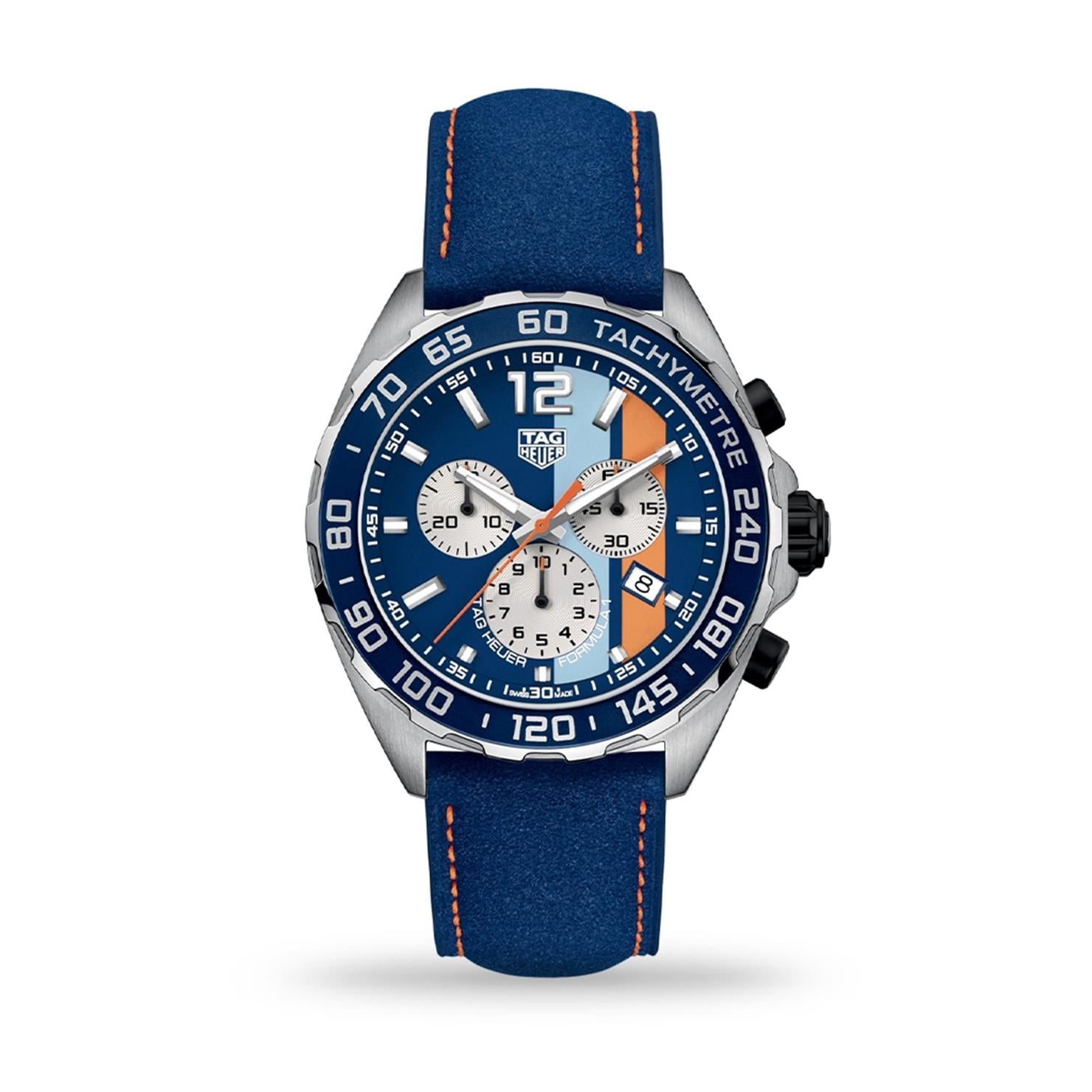 TAG Heuer Formula 1 Gulf Chronograph CAZ101N.FC8243 Erkek Kol Saati