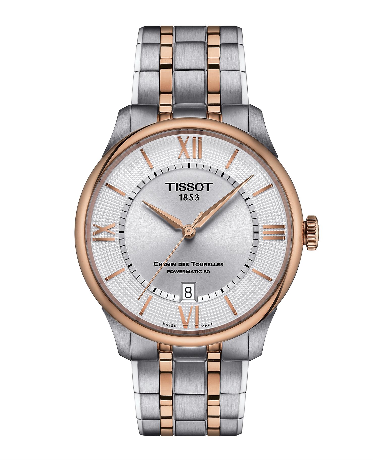 Tissot Chemin Des Tourelles Powermatic T1398072203800 Erkek Kol Saati