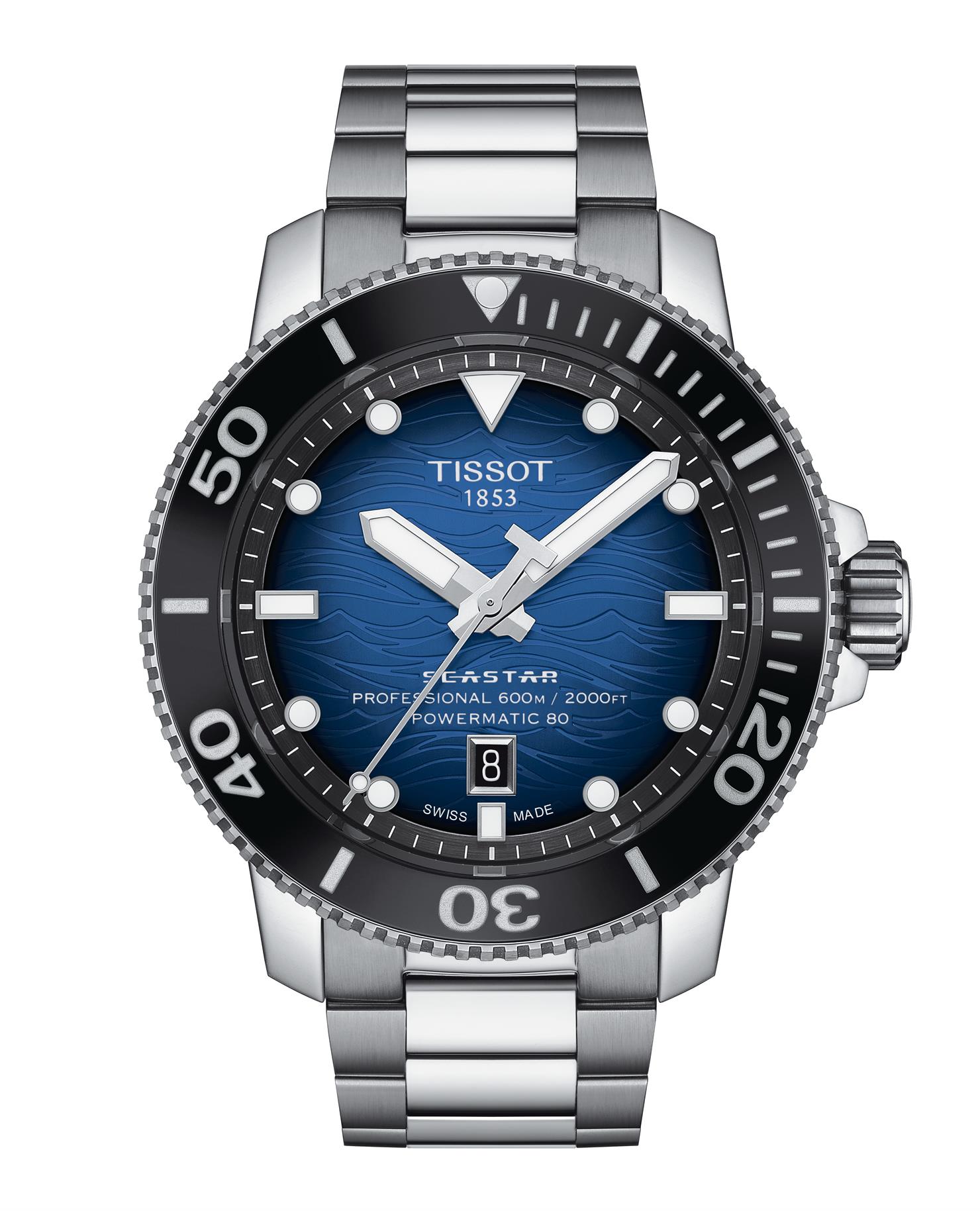 Tissot Seastar 2000 Powermatic 80 T1206071104101 Erkek Kol Saati