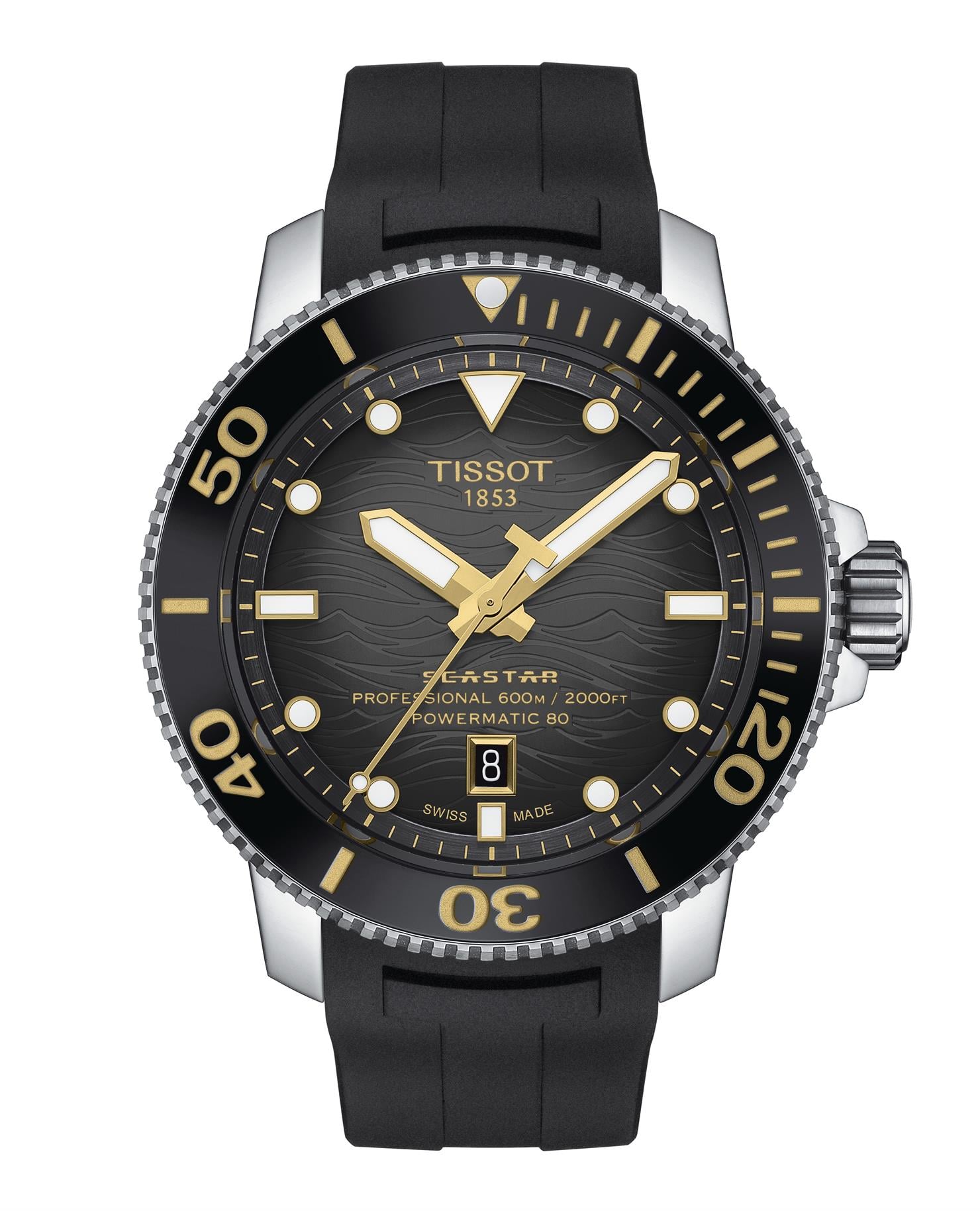 Tissot Seastar 2000 Powermatic 80 T1206071744101 Erkek Kol Saati