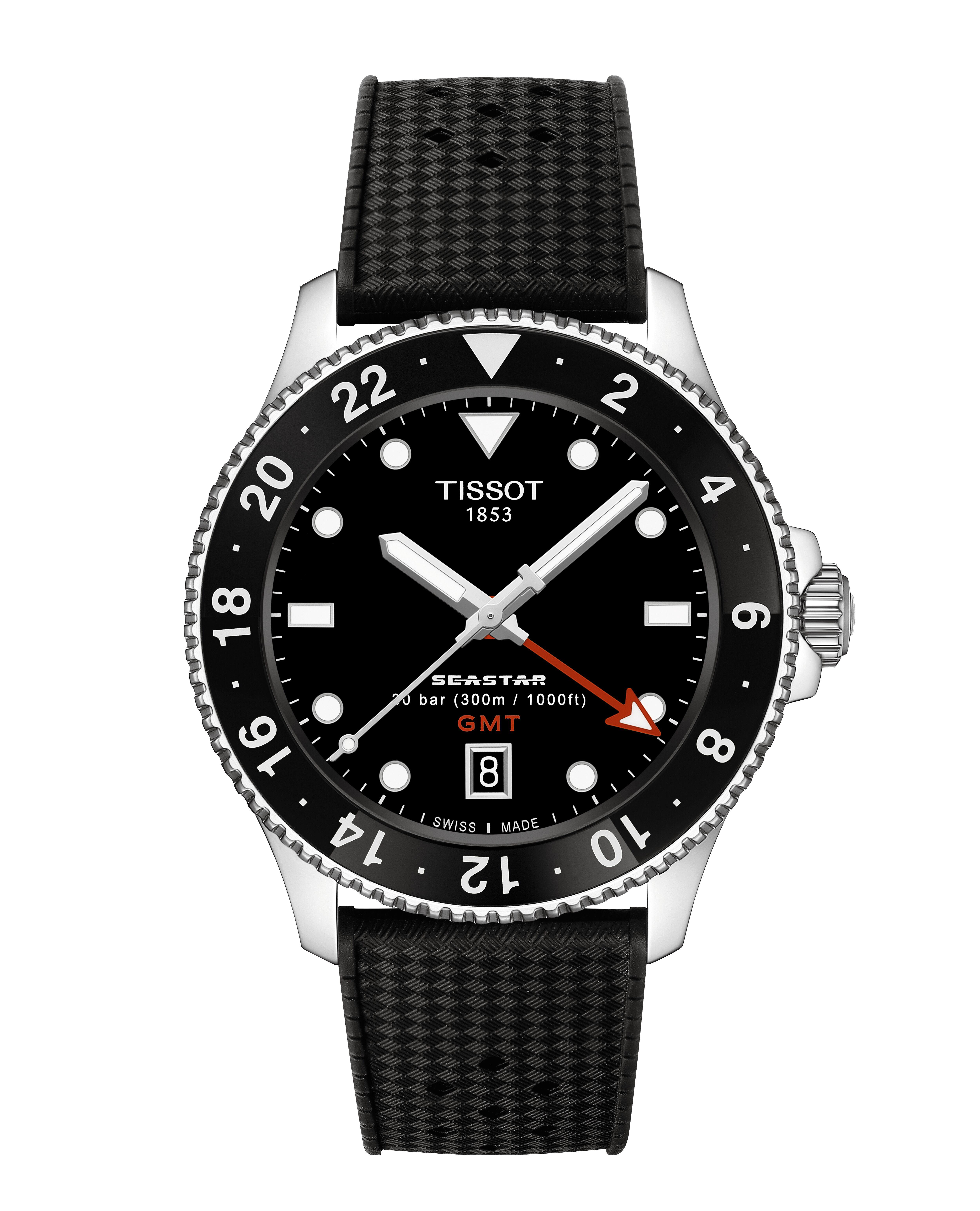 Tissot Seastar 1000 GMT T1208521705100 Erkek Kol Saati T120.852.17.051.00
