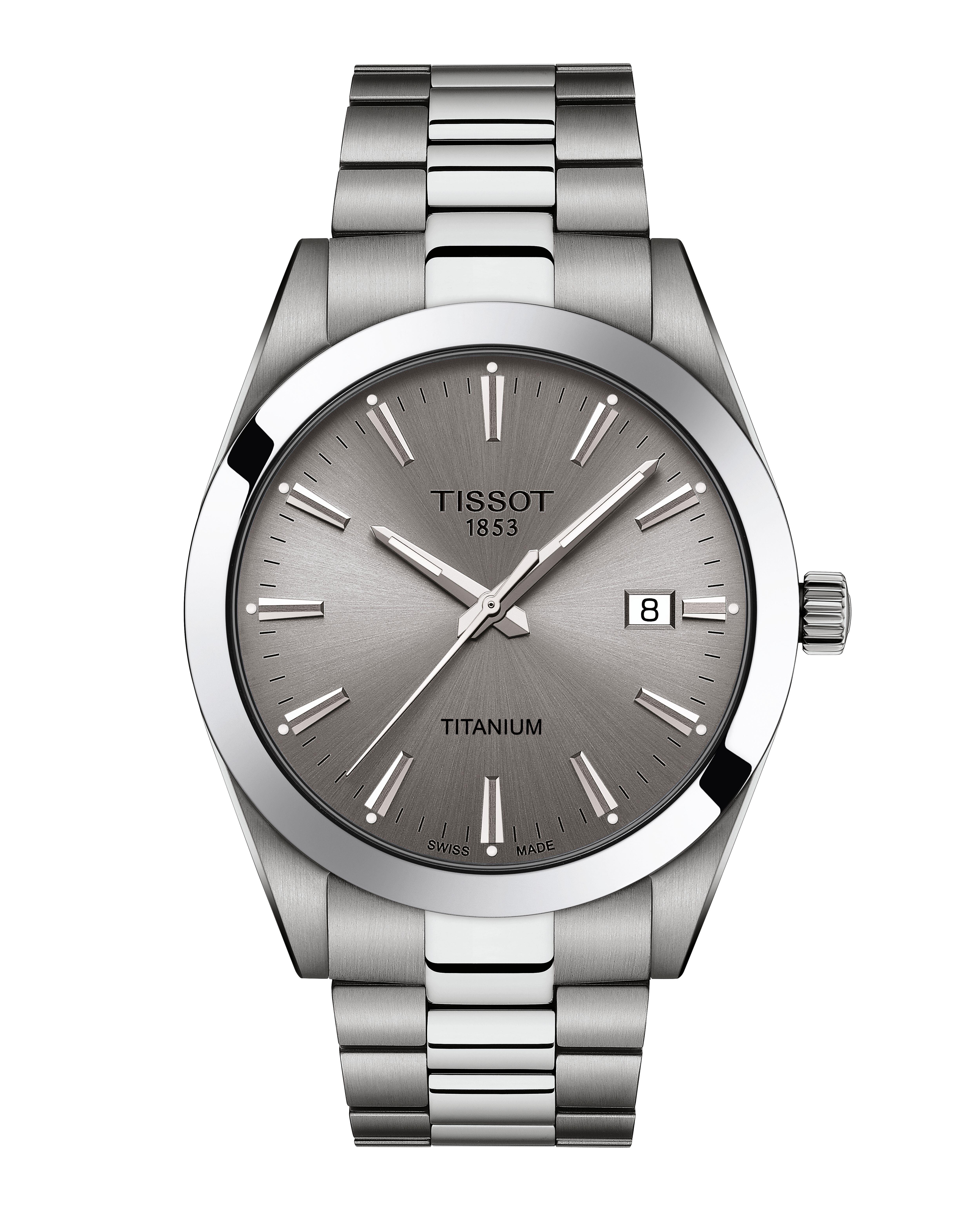Tissot Gentleman Titanium T1274104408100 Erkek Kol Saati T127.410.44.081.00