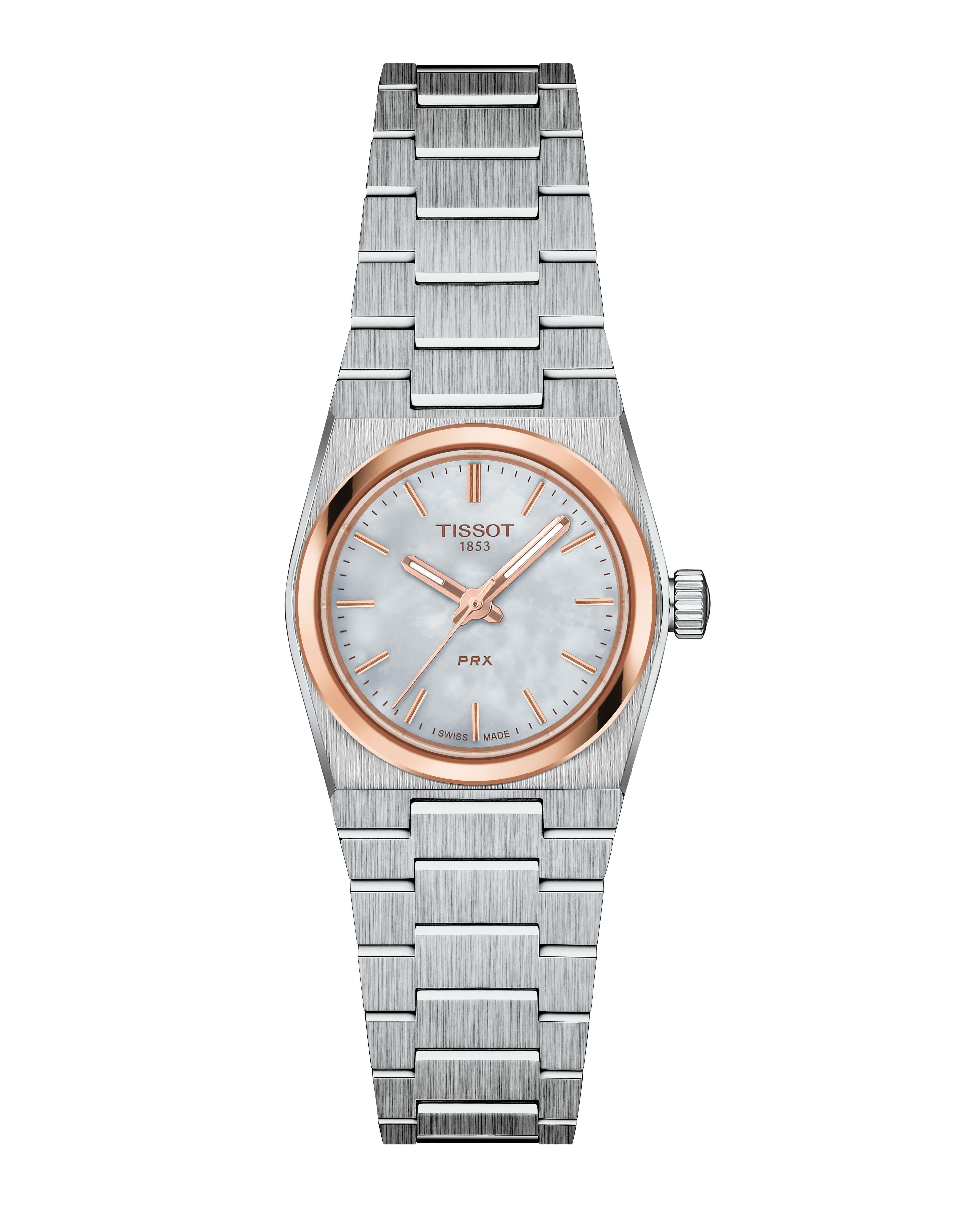 Tissot PRX 25mm T1370102111100 Kadın Kol Saati T137.010.21.111.00