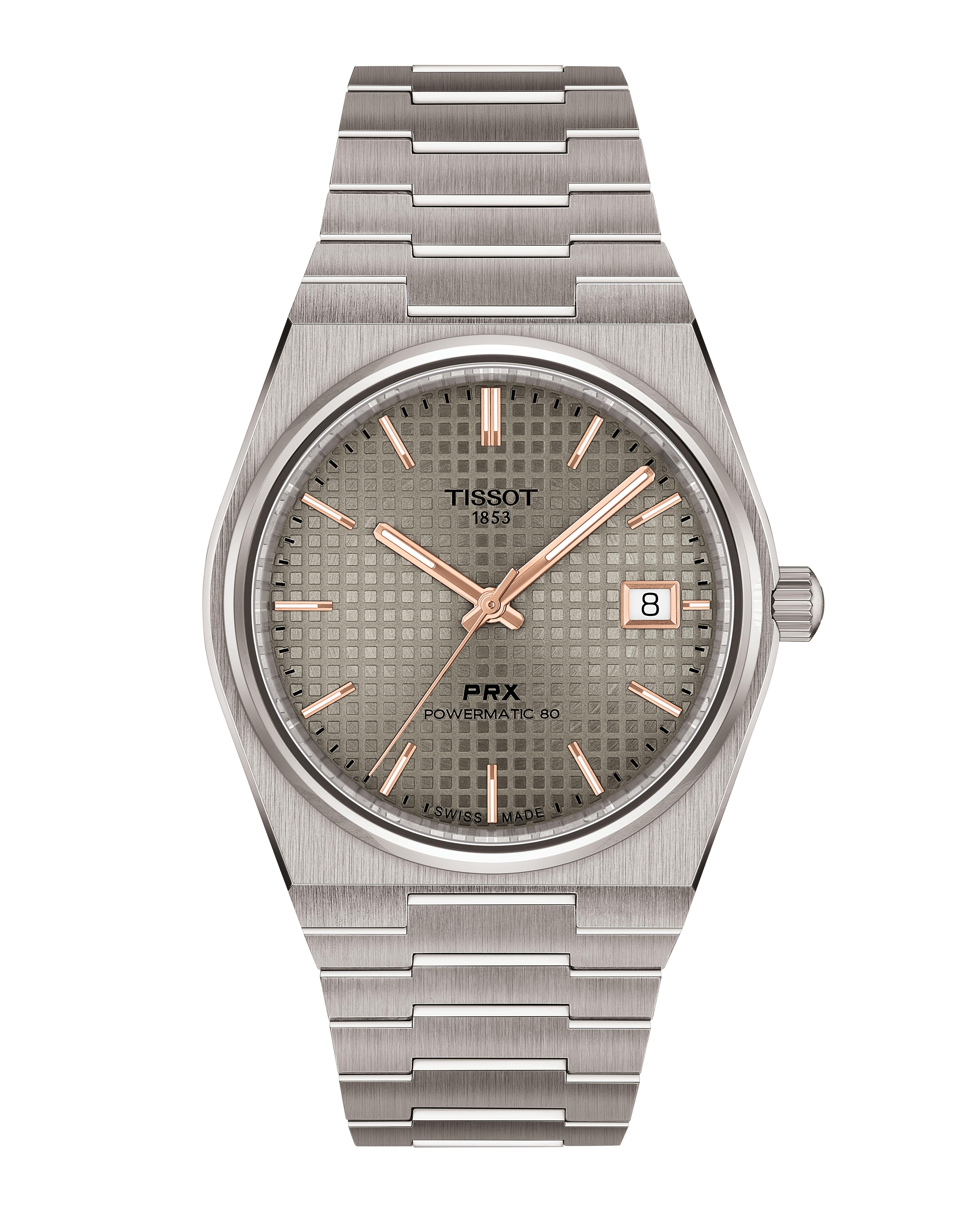 Tissot PRX Titanyum 38mm Powermatic 80 T1378074406100 Erkek Kol Saati T137.807.44.061.00