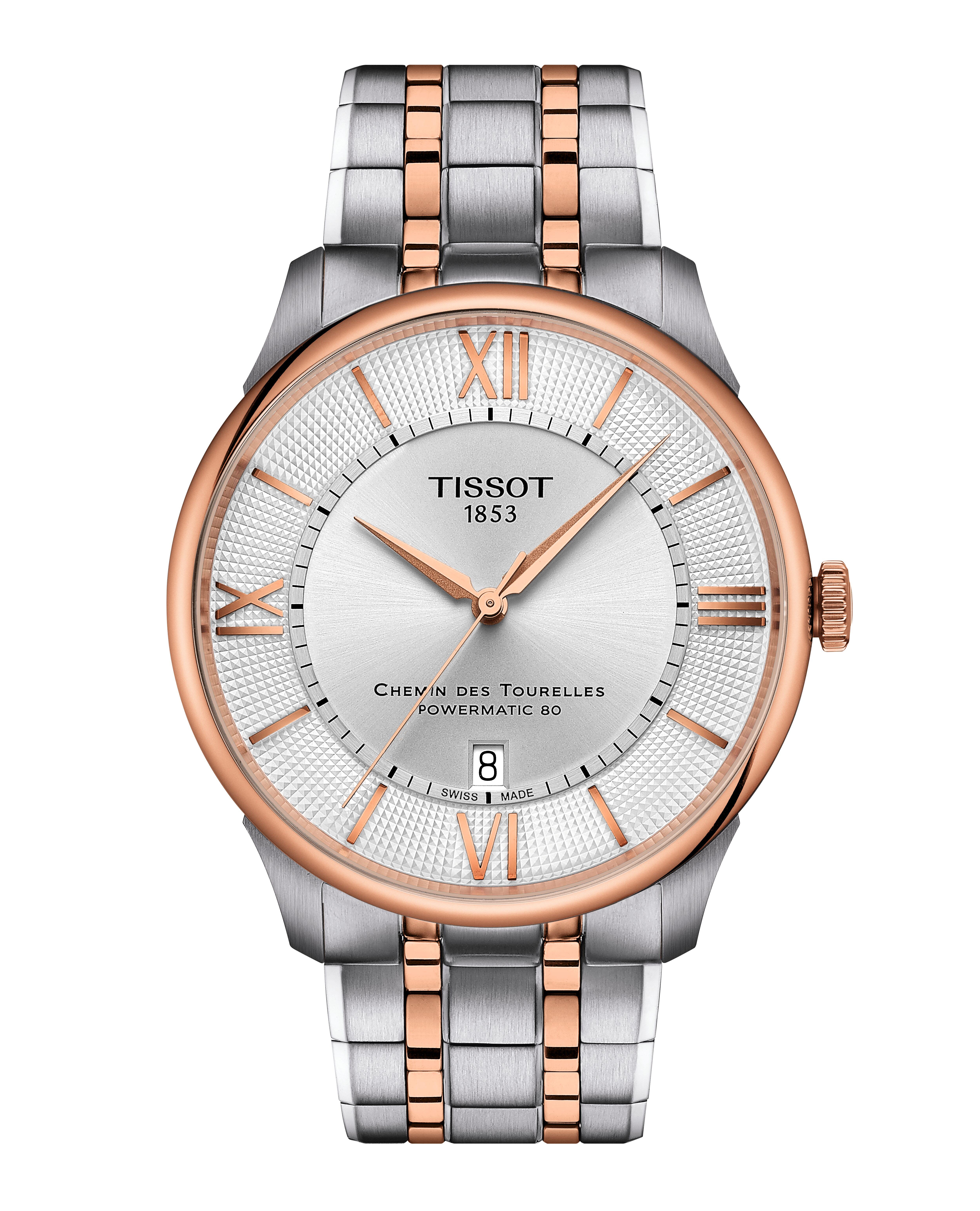 Tissot Chemin Des Tourelles Powermatic T1394072203800 Erkek Kol Saati T139.407.22.038.00