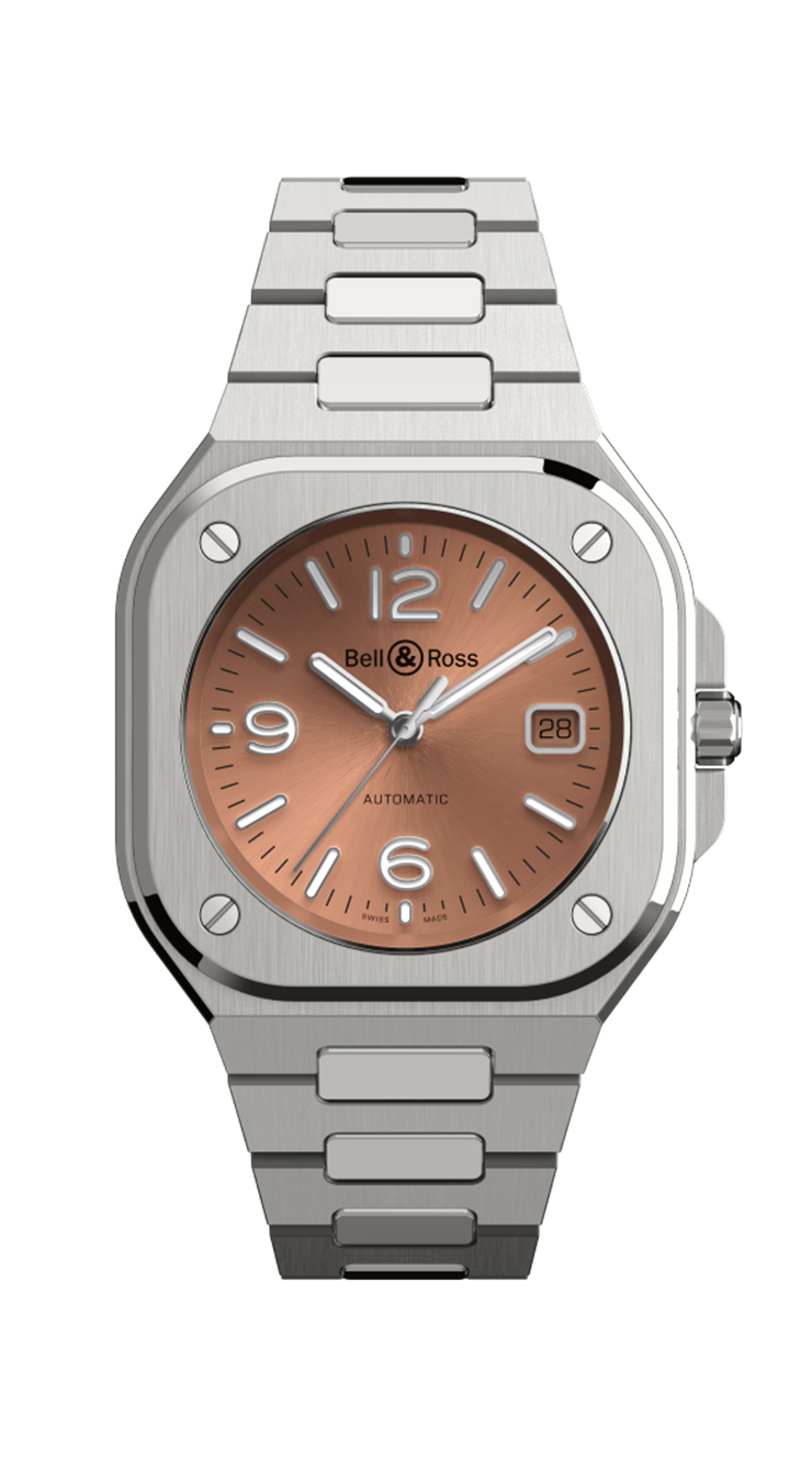 Bell&Ross BR 05 Urban Copper Brown Steel BR05A.BR.ST.SST Erkek Kol