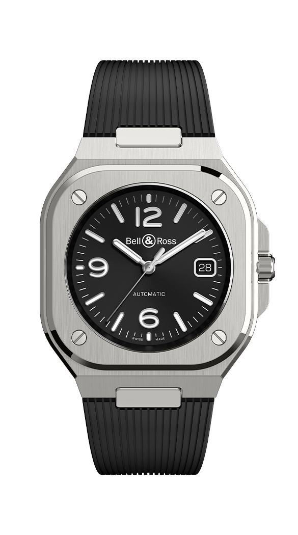 Bell & Ross BR 05 Urban Black Steel BR05A.BL.ST.SRB Erkek Kol Saati
