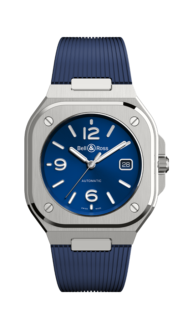 Bell & Ross BR 05 Urban Blue Steel BR05A.BLU.ST.SRB Erkek Kol Saati
