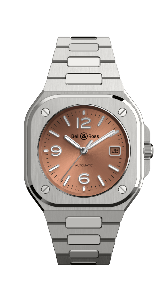 Bell & Ross BR 05 Urban Copper Brown Steel BR05A.BR.ST.SST Erkek Kol Saati