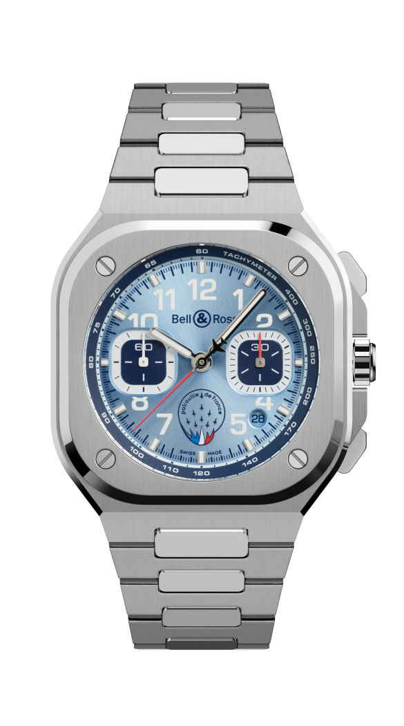 Bell & Ross BR 05 Chrono Patrouille France BR05C.PAF.ST.SST Erkek Kol Saati