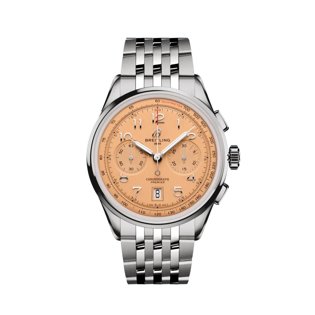 Breitling Premier B01 Chronograph 42 AB0145331K1A1  Erkek Kol Saati