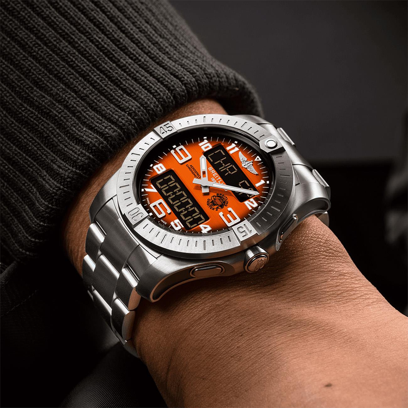 Breitling Aerospace B70 Orbiter Titanium EB70101A1O1E1 Erkek Kol Saati