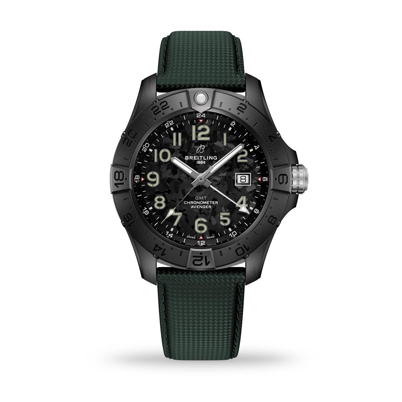 Breitling Avenger GMT 44 Night Mission S32320101B1X1 Erkek Kol Saati