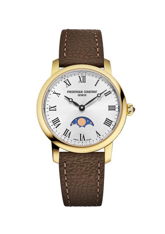 Frederique Constant Slimline Moonphase FC-206RS1S5 Kadın Kol Saati