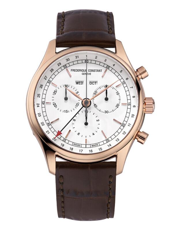 Frederique Constant Classic Quartz Chronograph FC-296SW5B4 Erkek Kol Saati