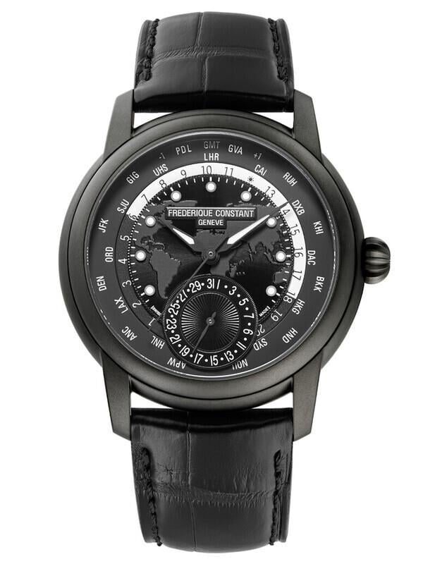 Frederique Constant Worldtimer Manufacture Globetrotter  FC-718BAWM4TH6 Erkek Kol Saati