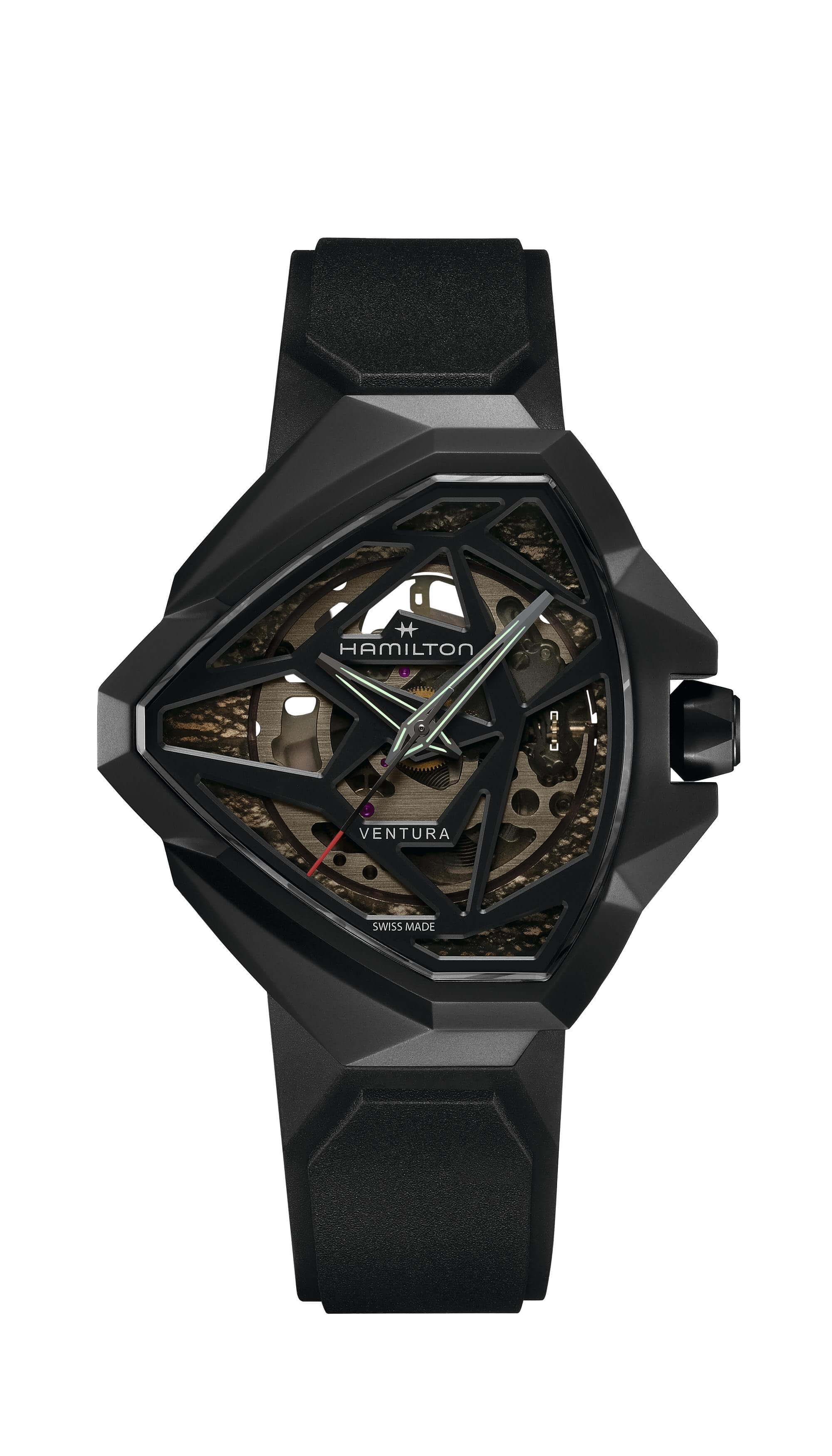 Hamilton Ventura Edge Skeleton H24645330 Erkek Kol Saati