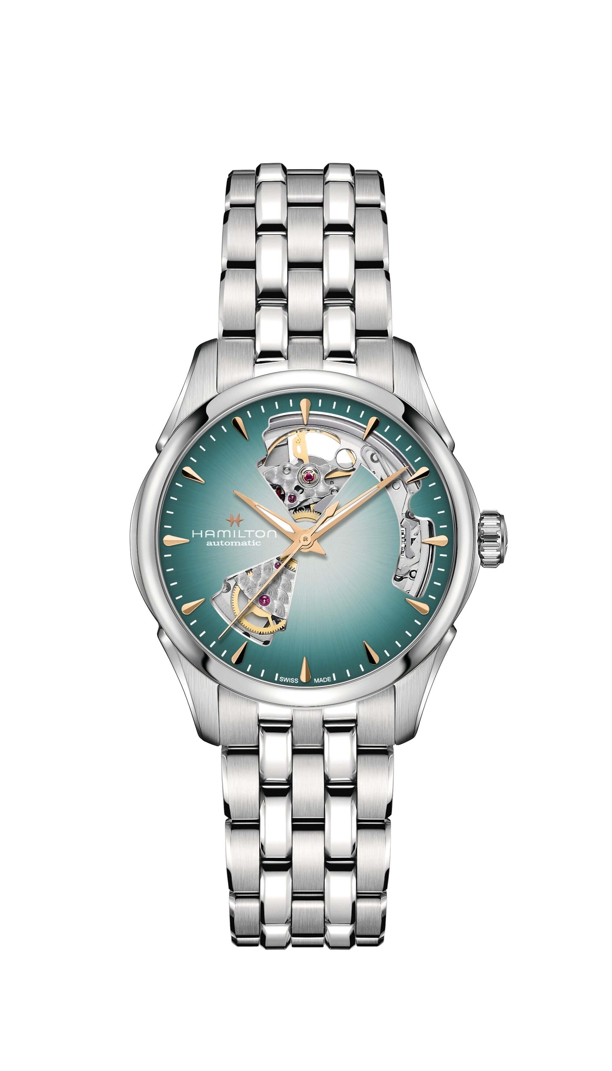 Hamilton Jazzmaster Open Heart H32215143 Kadın Kol Saati
