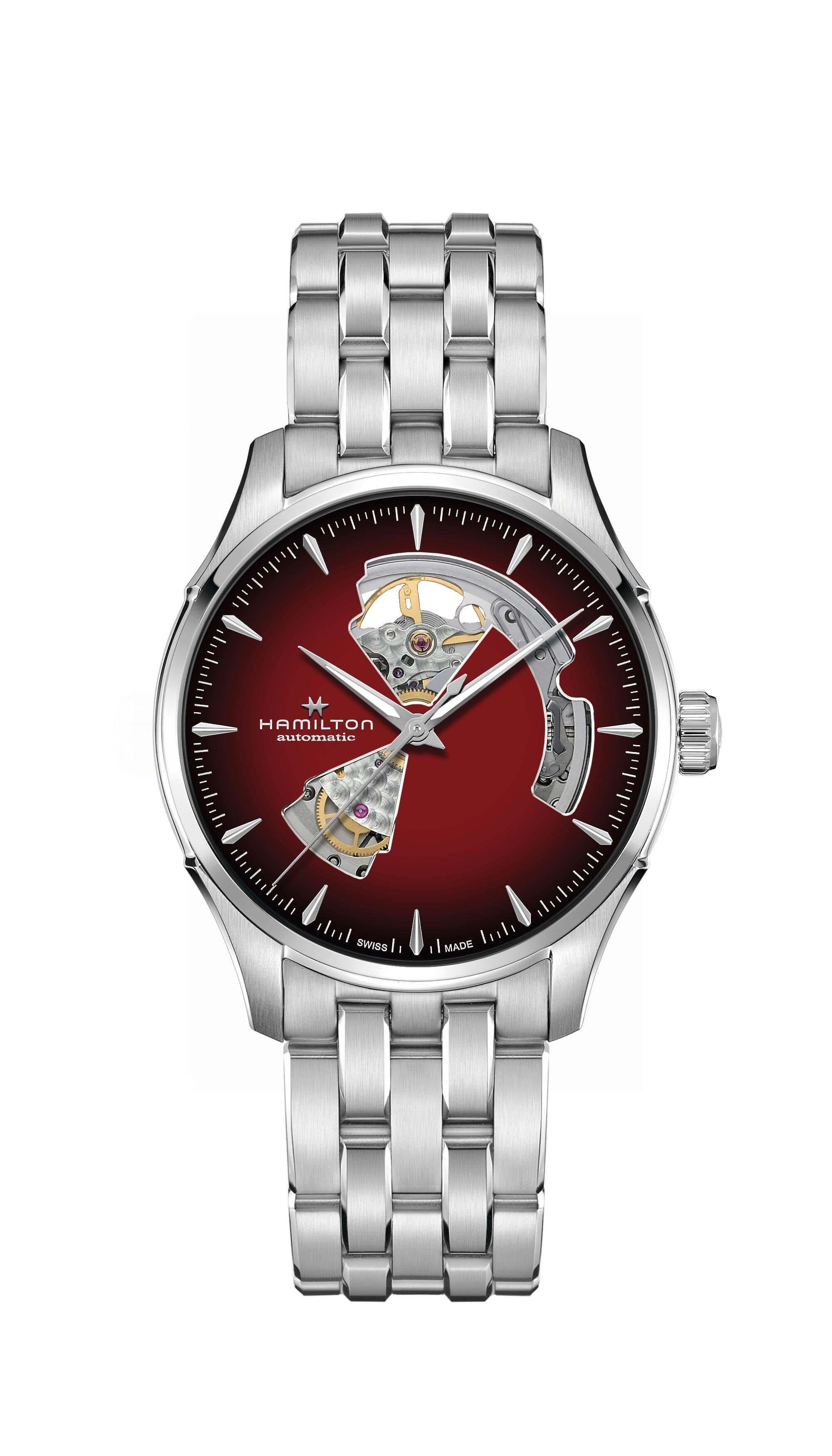 Hamilton Jazzmaster Open Heart H32675170 Kol Saati