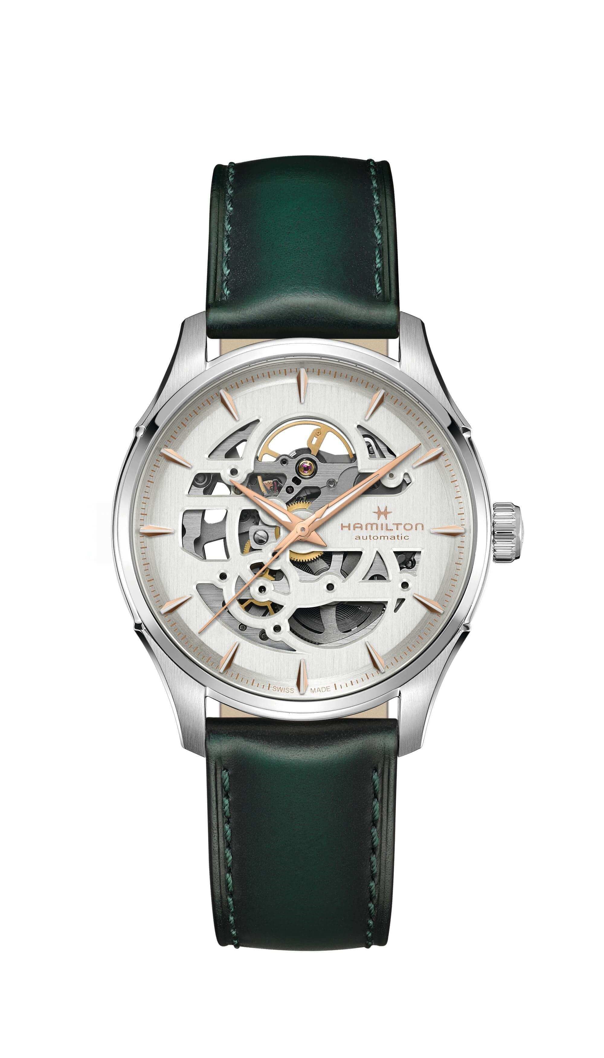 Hamilton Jazzmaster Skeleton H42535810 Erkek Kol Saati