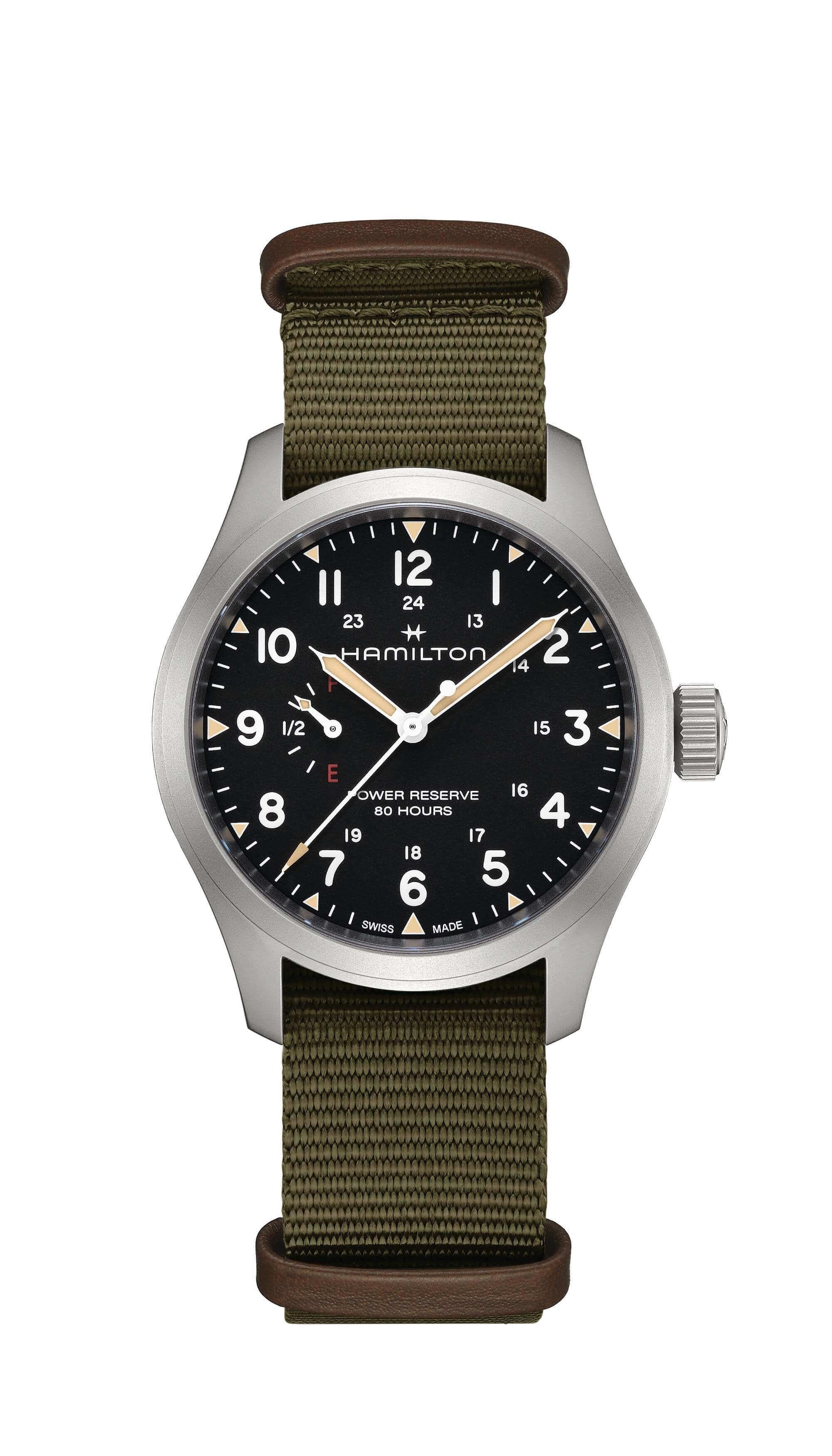 Hamilton Khaki Field Mechanical Power Reserve H69509930 Erkek Kol Saati