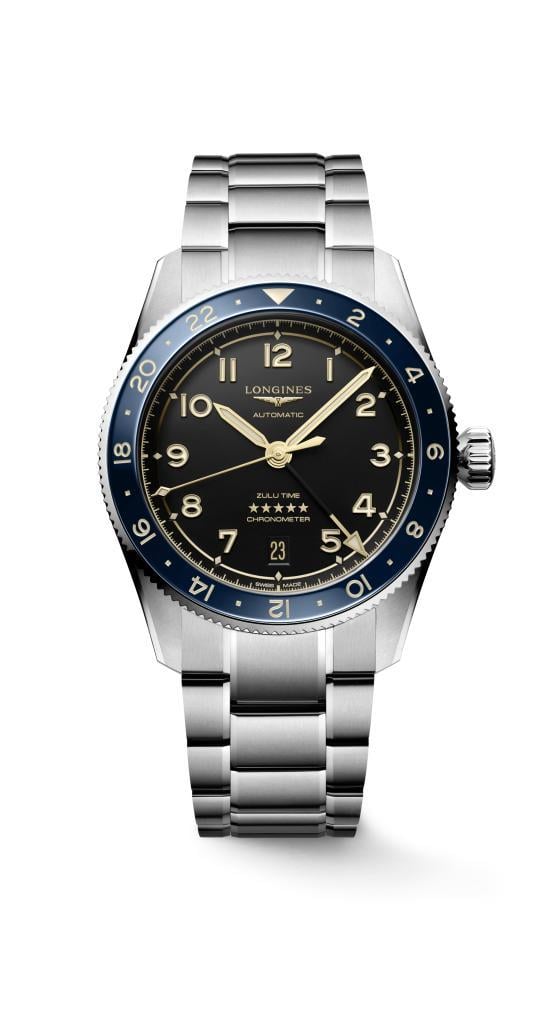 Longines Spirit Zulu Time L38024606 Erkek Kol Saati L3.802.4.60.6