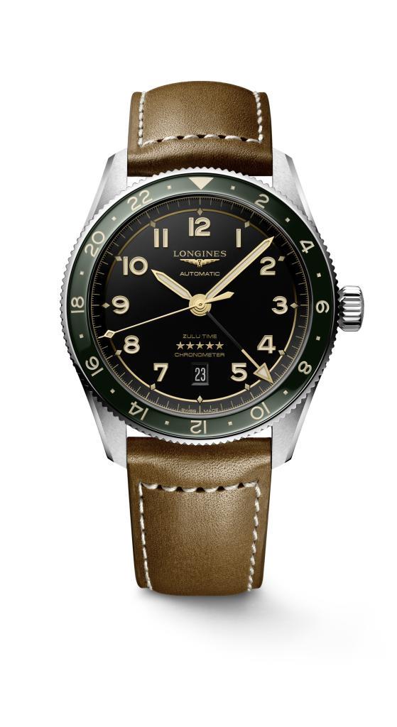 Longines Spirit Zulu Time L38124632 Erkek Kol Saati L3.812.4.63.2