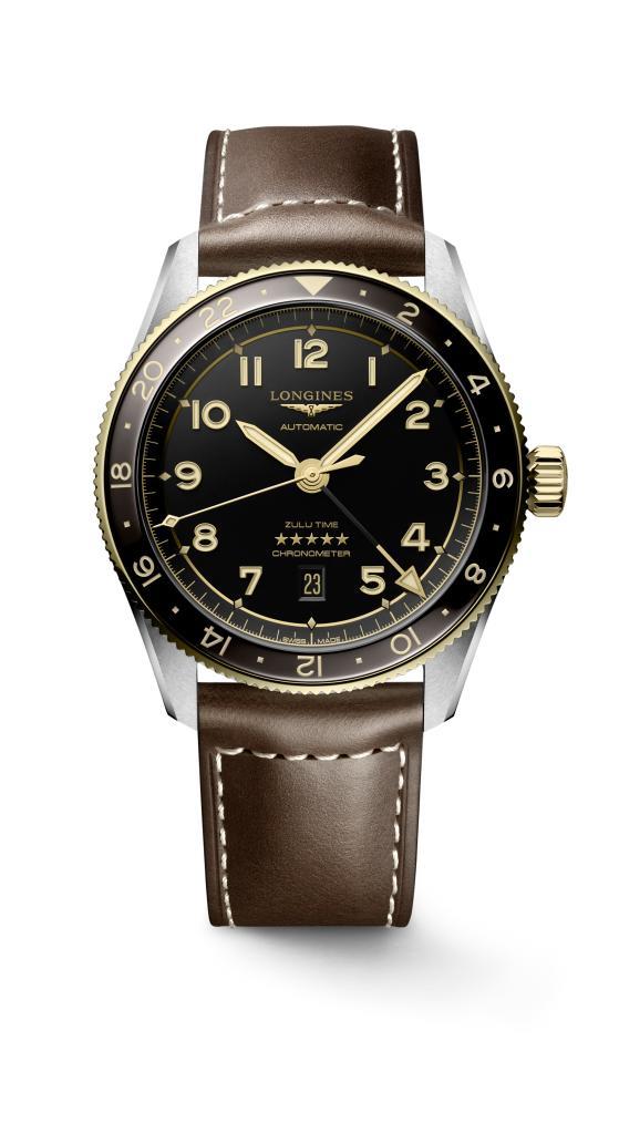 Longines Spirit Zulu Time L38125532 Erkek Kol Saati L3.812.5.53.2