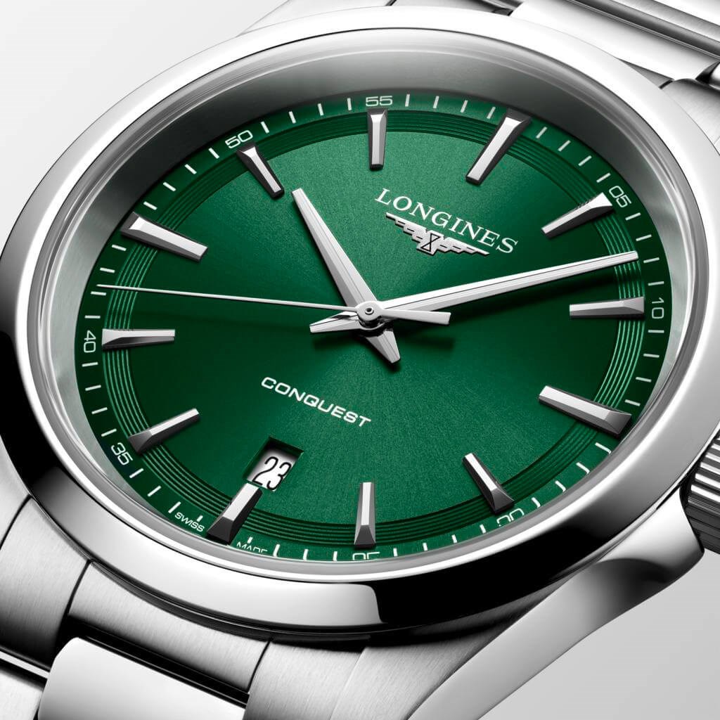 LONGINES Conquest GMT Quartz 本体 Longines Conquest Quartz L38604096 Erkek Kol Saati L3.860.4.09.6
