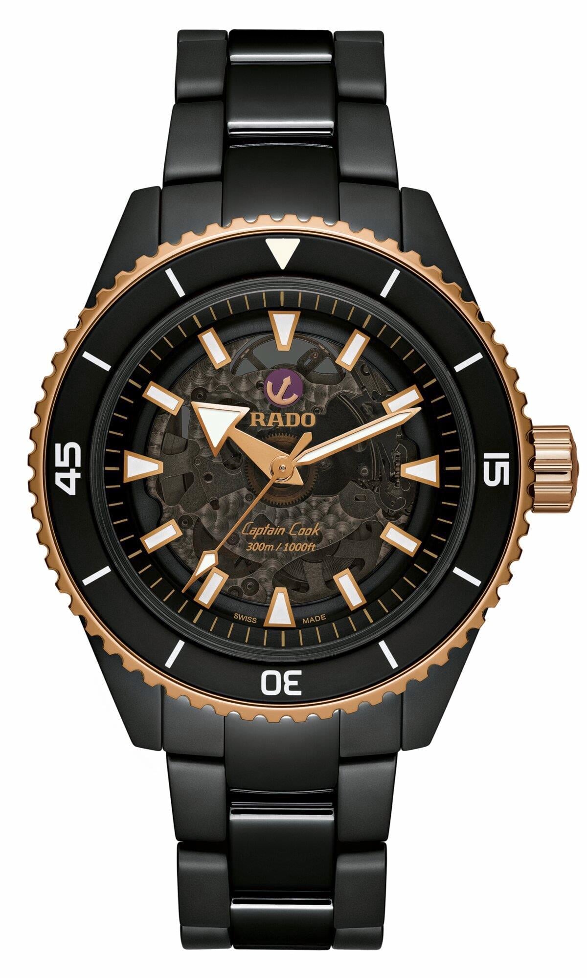 Rado Captain Cook High-Tech Ceramic R32127162 Erkek Kol Saati