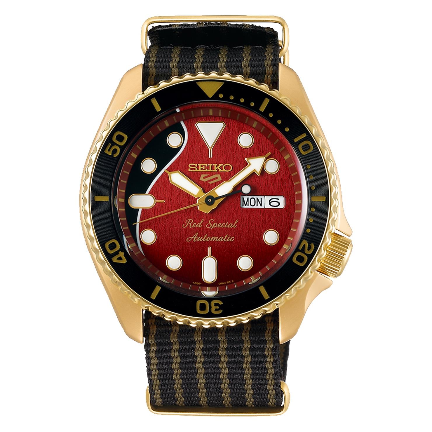 Seiko 5 Brian May Limited Edition SRPH80K Kol Saati