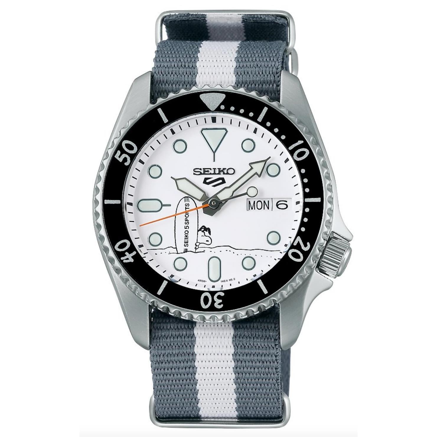 Seiko 5 Sport Snoopy Limited Edition SRPD25K Kol Saati