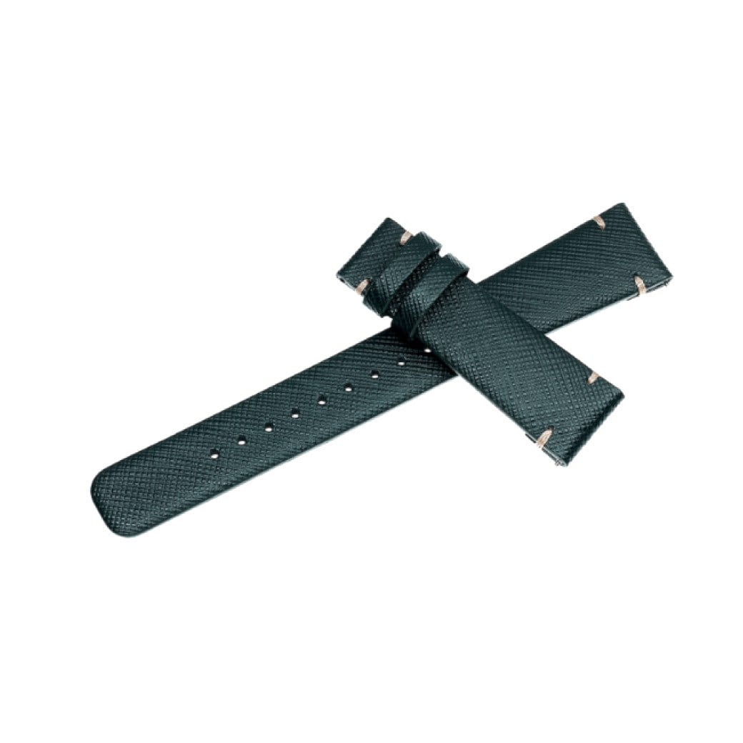King Seiko KSK XSL01719J Yeşil Deri Saat Kayışı